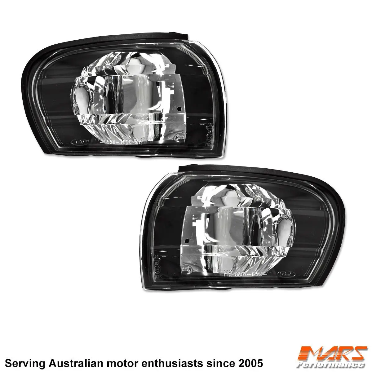 Black Side Corner Parker Lights For Subaru Impreza 1993-2000 Gc8 & Gf8 22B 1