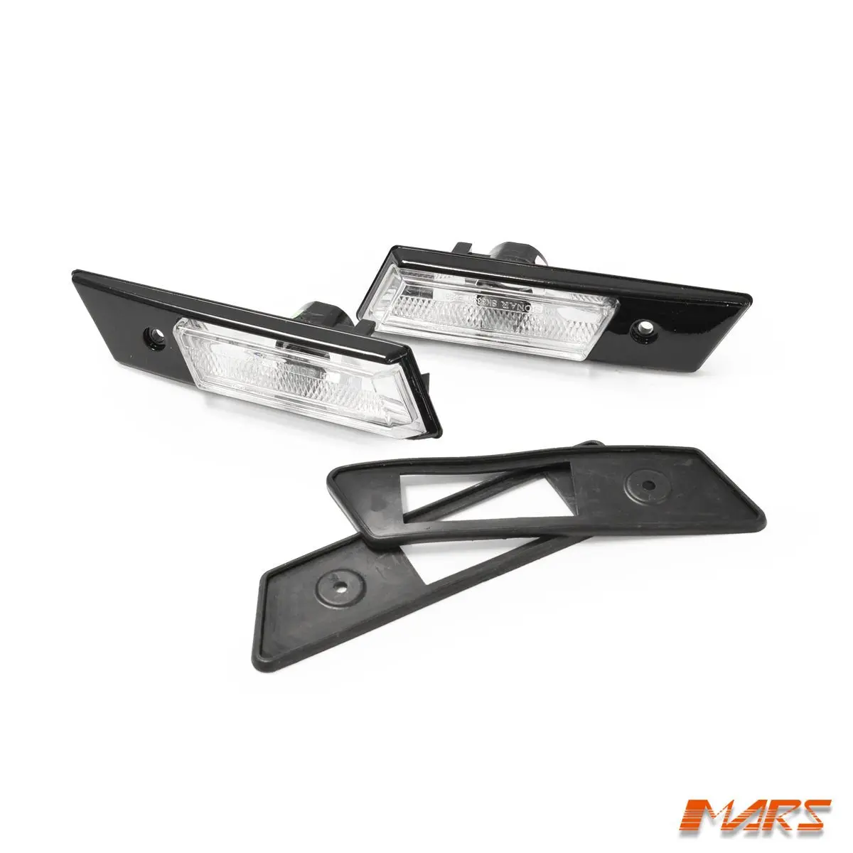 Black Side Fender Turn Signal Indicator Guard Lights For Bmw E36 3-Series 1991-1996 1