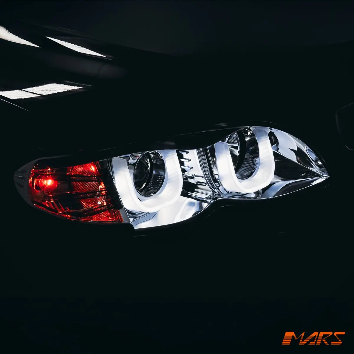 Black Vision Projector Head Lights For Bmw 3-Series E46 Sedan & Wagon 2002-2005 1