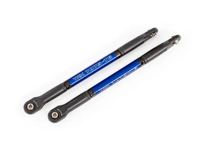 Traxxas 8619X Push Rods, Aluminum (Blue-Anodized), Heavy Duty (2) (Assembled With Rod Ends And Threaded Inserts) 1