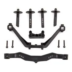 Team Associated 71123 Sc6.1 Body Mounts, Front And Rear 1