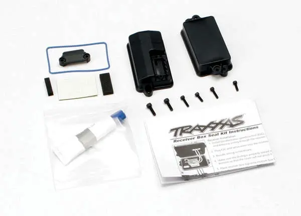 Traxxas 3628 - Box, Receiver (Sealed)/ Foam Pad/2.5X8mm Cs (4)/ 3X10mm Cs (2) 1