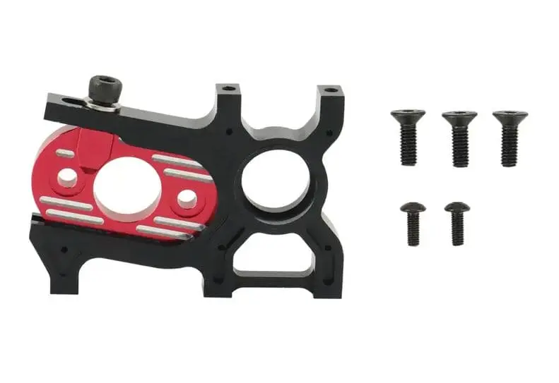Integy C31781blackred Alloy Motor Mount For Arrma 1/8 Kraton, Outcast, Talion & Typhon 1