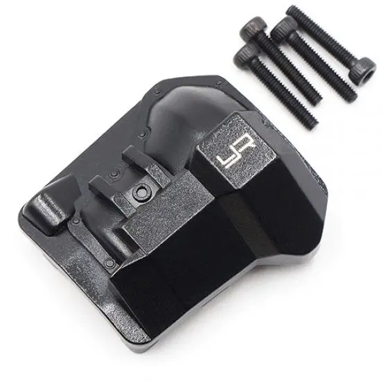 Yeah Racing Trx4-047Bk Alloy Diff Cover (Titanium Coated) For Traxxas Trx-4 Black 1