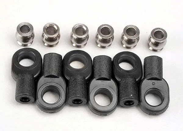 Traxxas 2742X Rod Ends, Short (6)/ Hollow Balls (6) 0.02 1