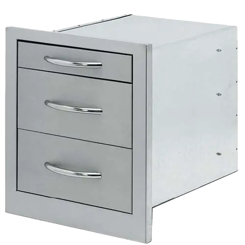 Cal Flame 3 Drawer Storage Wide Part #: Bbq08866 1