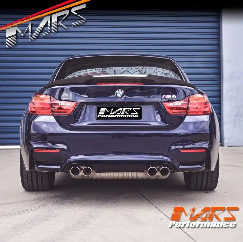 Carbon Fibre F82 M4 Style Rear Trunk Lip Spoiler Bodykit For Bmw 4-Series F33 Convertible & F83 M4 1