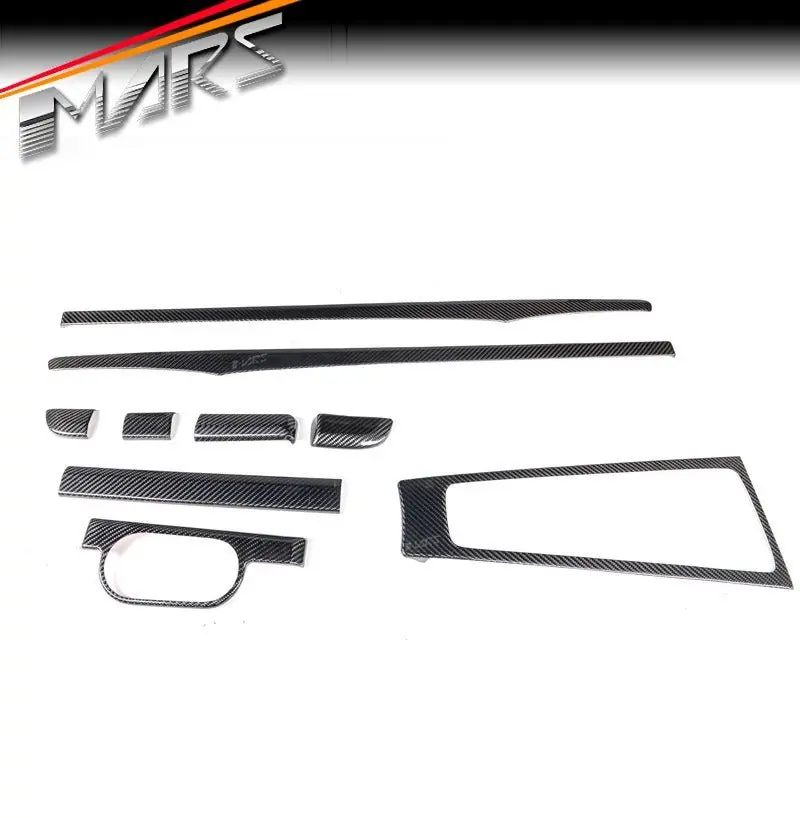 Carbon Fibre Interior Dash & Doors Trim Covers For Porsche 911 991 & 981 Boxster & Cayman 1