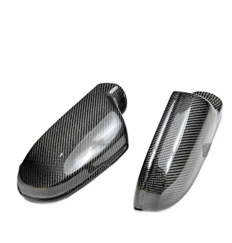 Carbon Fibre Replacement Mirror Cover Caps For Audi A3 S3 8P & A4 S4 B8 & A5 S5 8T Update Model, Without Side Assist 1