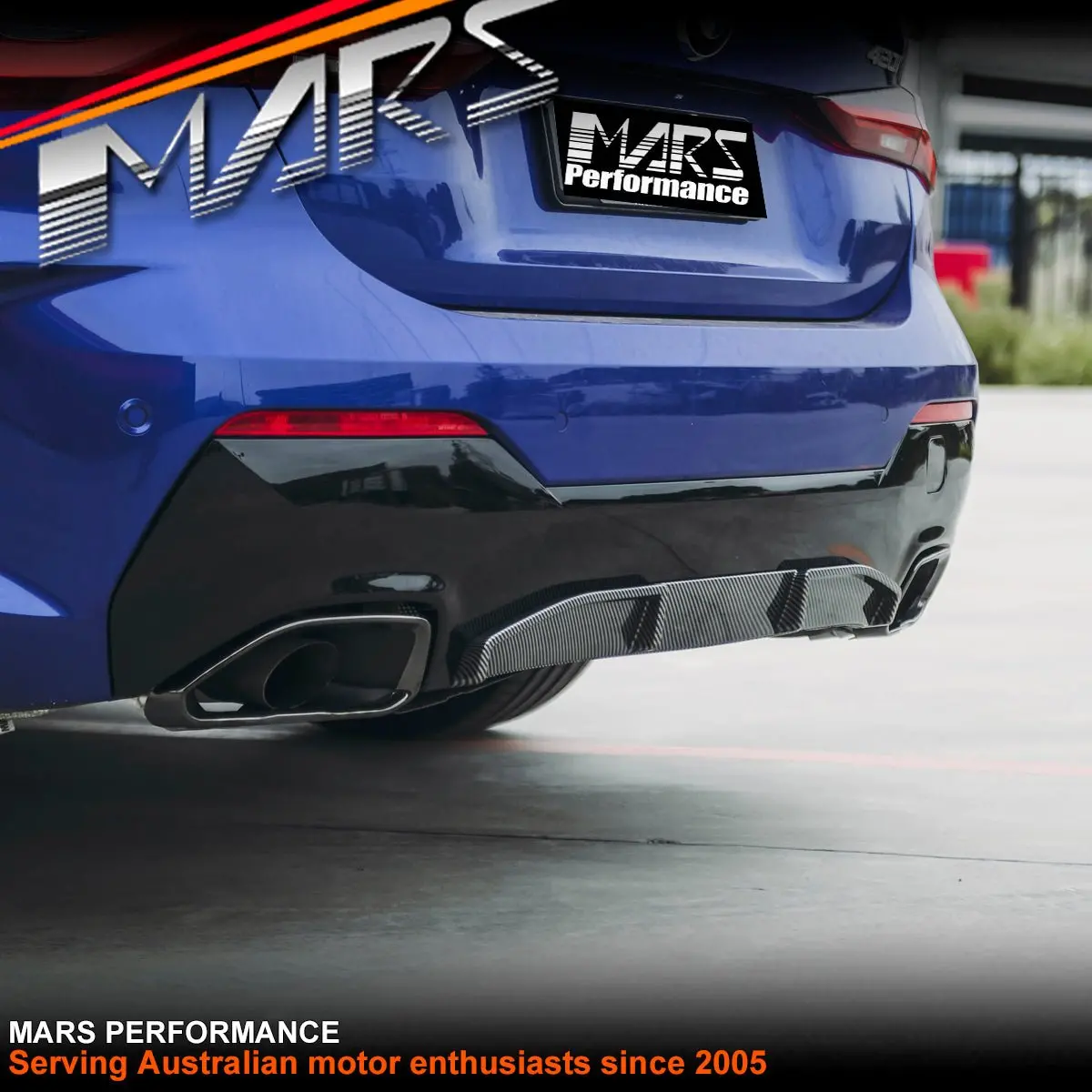 Carbon Print M440i Performance Style Rear Bumper Bar Diffuser Bodykit For Bmw 4 Series G22 G23 M Sport 2020-2025 1