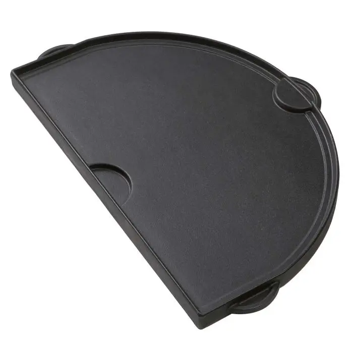 Primo Half Moon Cast Iron Griddle For Oval Xl 400 Pg00360 1