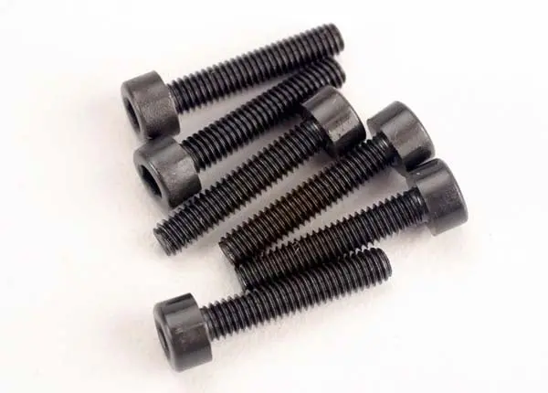 Traxxas 2586 - Head Screws, 3X15mm Cap-Head Machine (Hex Drive) (6) (Trx 2.5) 1