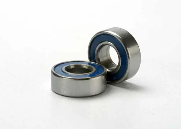 Traxxas 5116 Ball Bearings, Blue Rubber Sealed (5X11x4mm) (2) 0.015 1