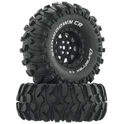 Duratrax Dtxc4034 Showdown Cr C3 Mounted 1.9" Crawler Black (2) 1