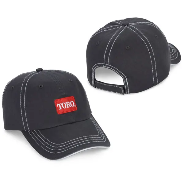 Charcoal With White Trim Toro Logo Cap 1
