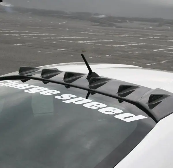 Charge Speed Style Gloss Black Rear Roof Spoiler For Toyota 86 Zn6 Gt Gts & Subaru Brz Zc6 (Antenna Models) 1