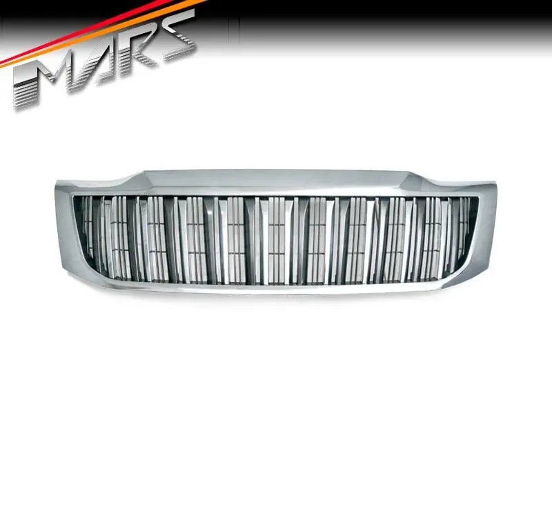 Chrome Grey Front Bumper Bar Grille Grill Bodykit For Toyota Hilux Vigo 2011-2015 1