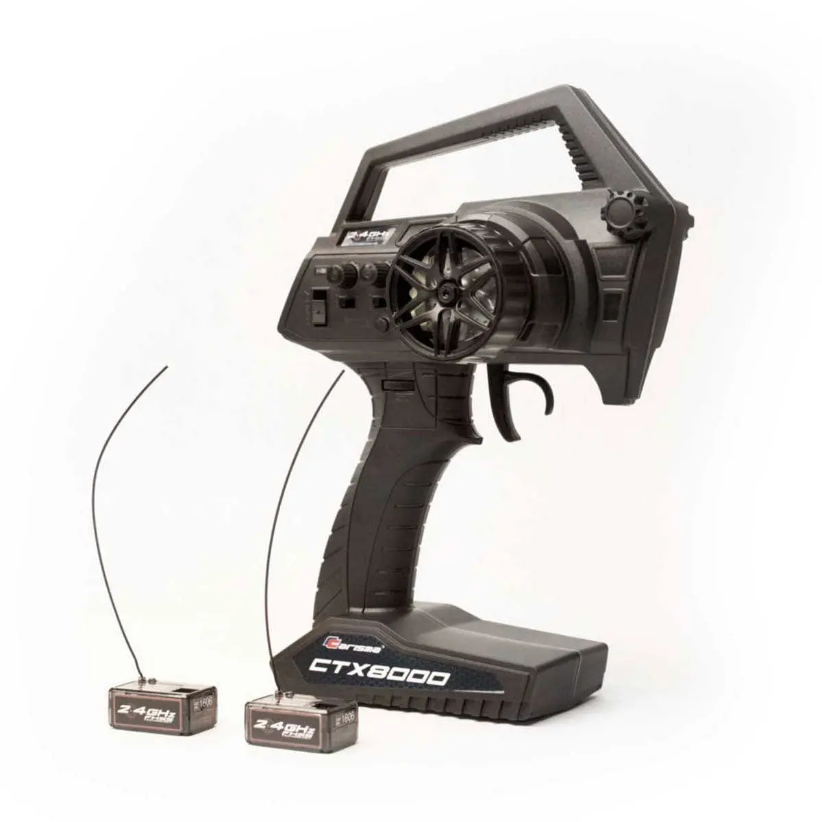 15644 Ctx8000 2.4Ghz Fhss 2-Channel Pistol Radio W/ 2 Receivers 1