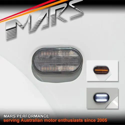 Clear Led Sequential Side Fender Guard  Indicator Turn Signal Lights For Suzuki Jimny Gj Jj 2019-2024 1