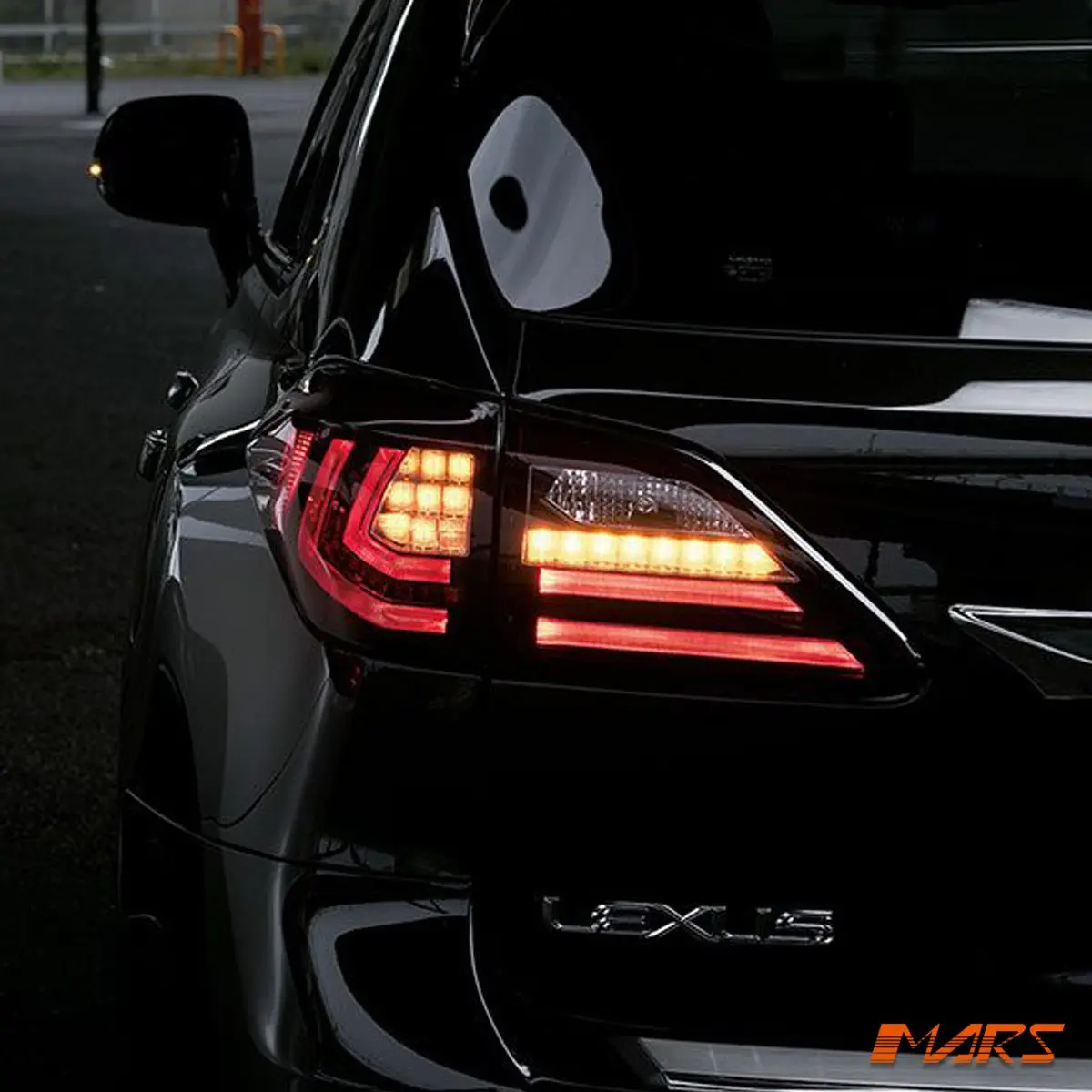 Clear Red 3D Stripe Bar Led Tail Light With Sequential Indicators For Lexus Rx270 Rx350 Rx450h Al10 Rx 2008-2015 1