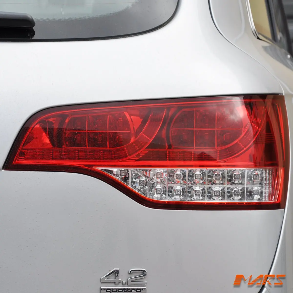 Clear Red Full Led Tail Lights Rear Lamps For Audi Q7 2005-2011 1