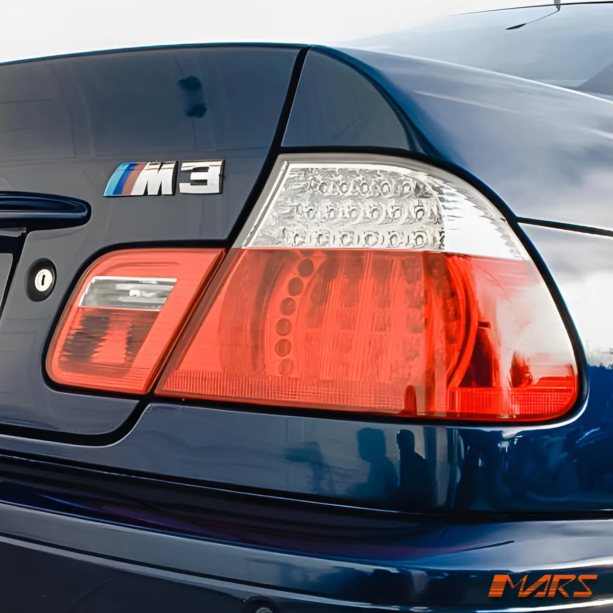 Clear Red Led Tail Lights For Bmw 3-Series E46 2D Coupe 1999-2002 Pre Lci & M3 1