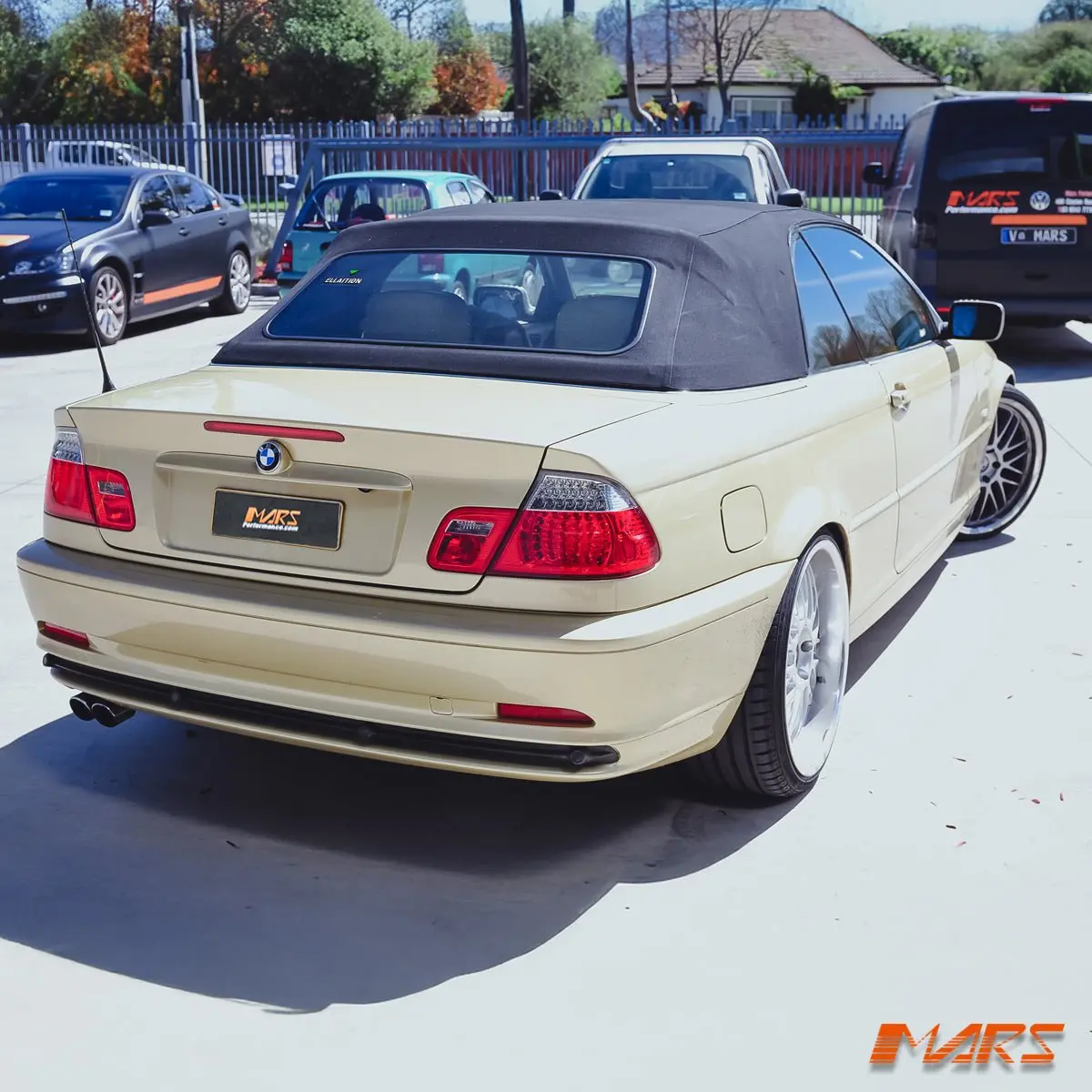 Clear Red Led Tail Lights For Bmw 3-Series E46 Convertible Cabrio Pre Lci & M3 1