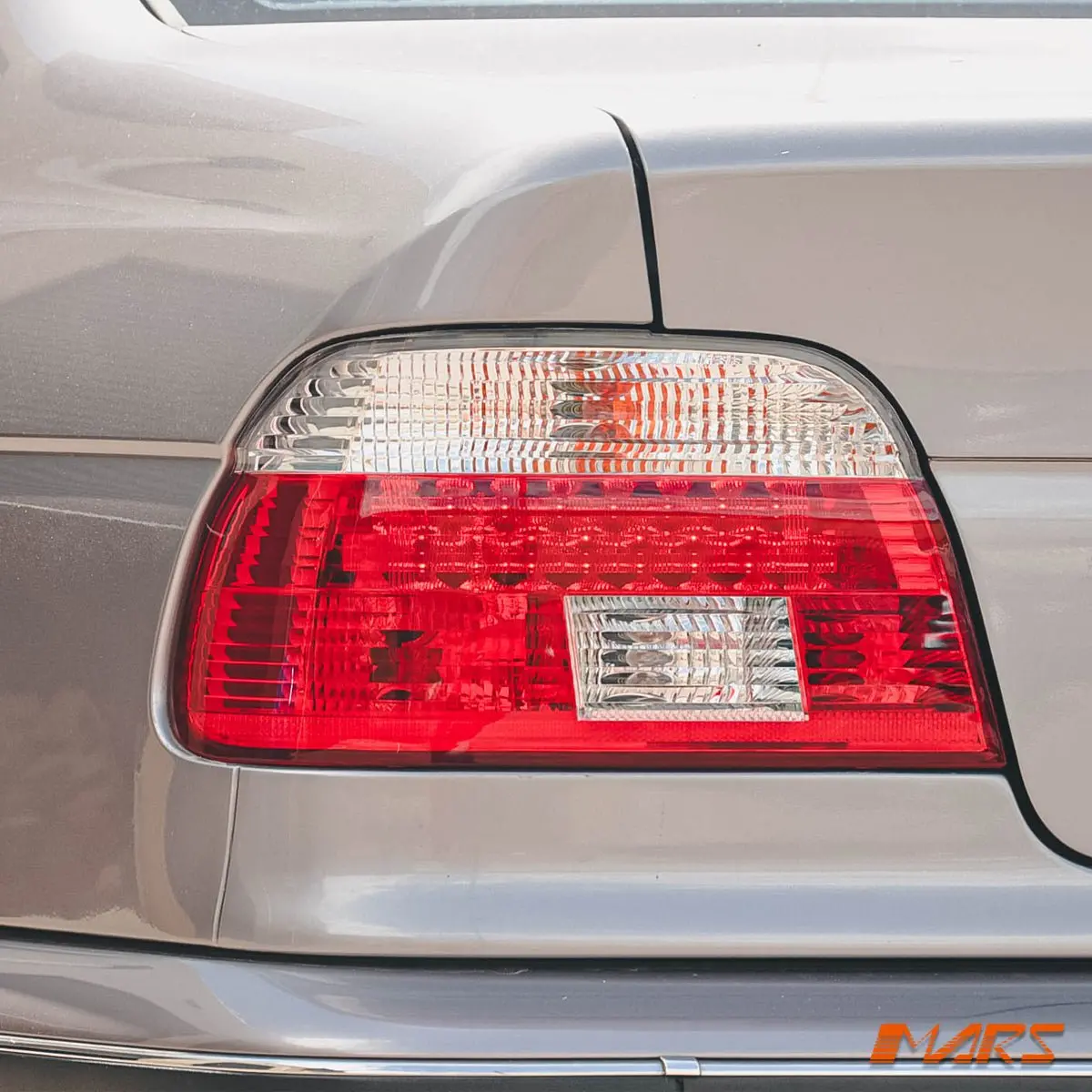 Clear Red Led Tail Lights For Bmw 5-Series E39 Sedan & M5 2001-2003 1
