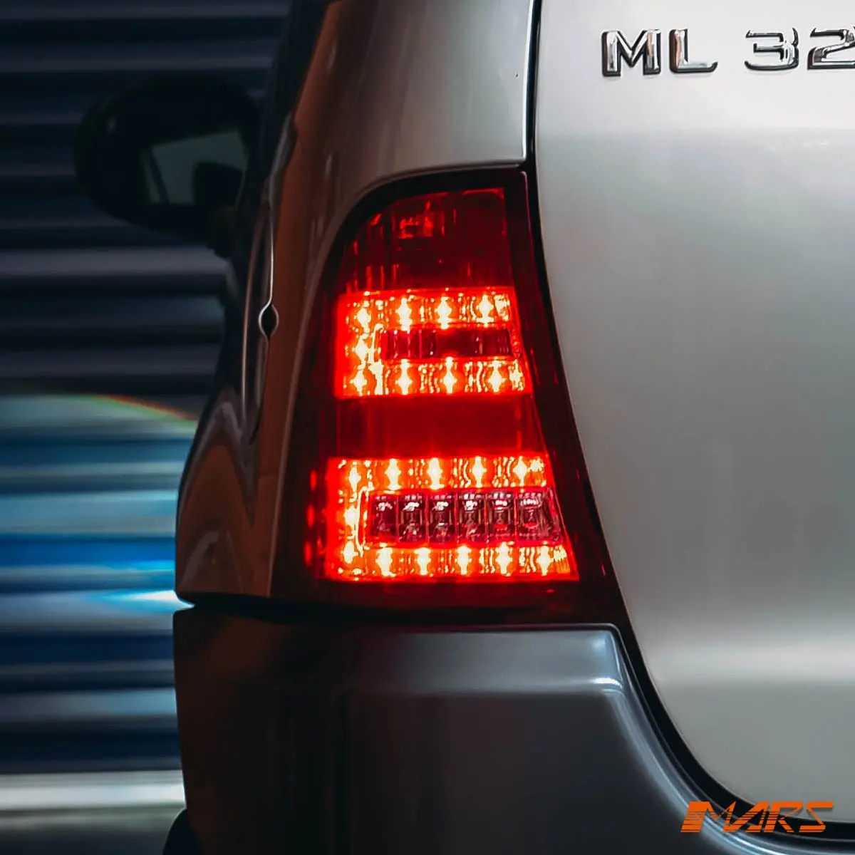 Clear Red Led Tail Lights For Mercedes-Benz Ml-Class W163 1997-2005 & Ml55 Amg 1