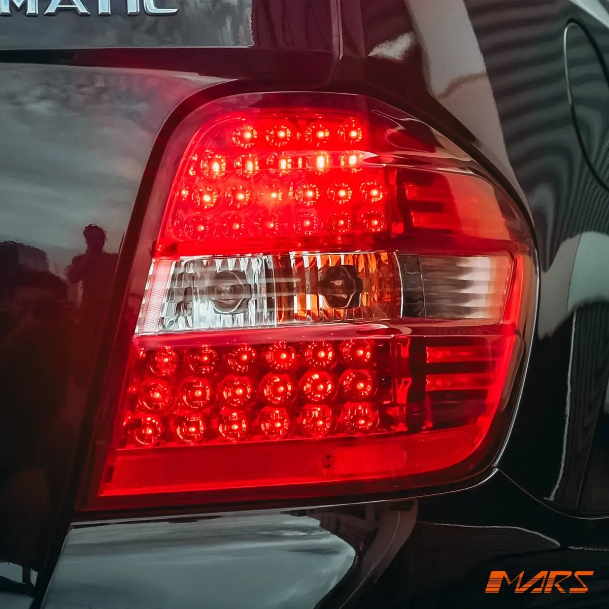 Clear Red Led Tail Lights For Mercedes-Benz Ml-Class W164 2006-2008 & Ml63 Amg 1