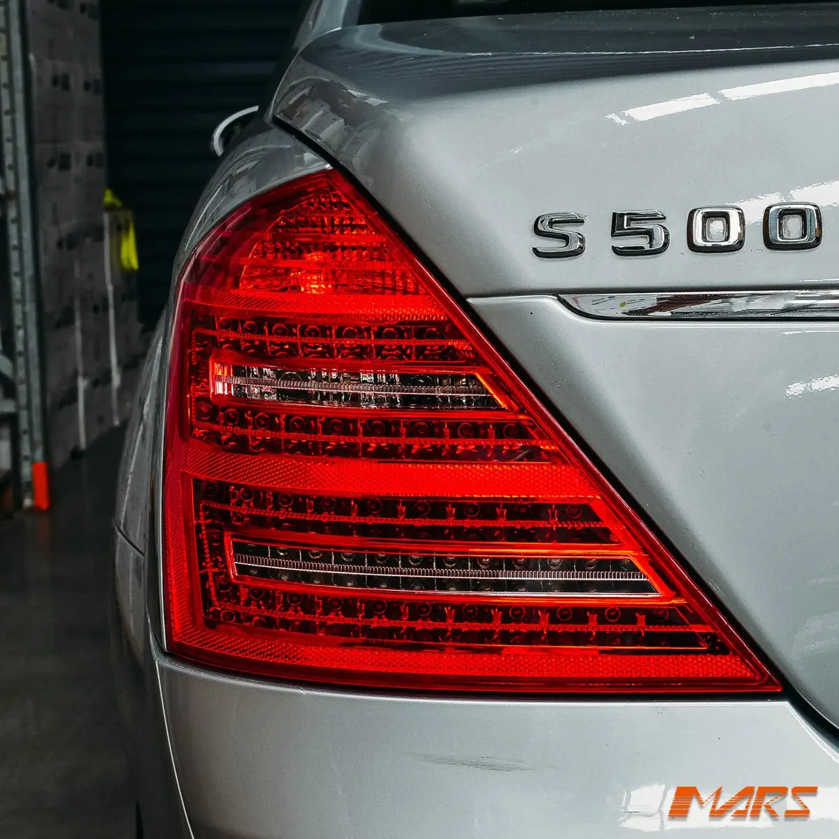 Clear Red Led Tail Lights For Mercedes-Benz S-Class W221 Sedan 2006-2009 & S63 Amg 1