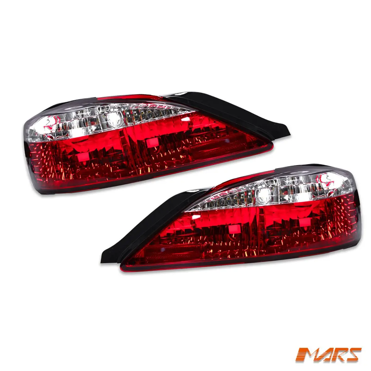 Clear Red Non Led Tail Lights For Nissan 200Sx Silvia S15 1