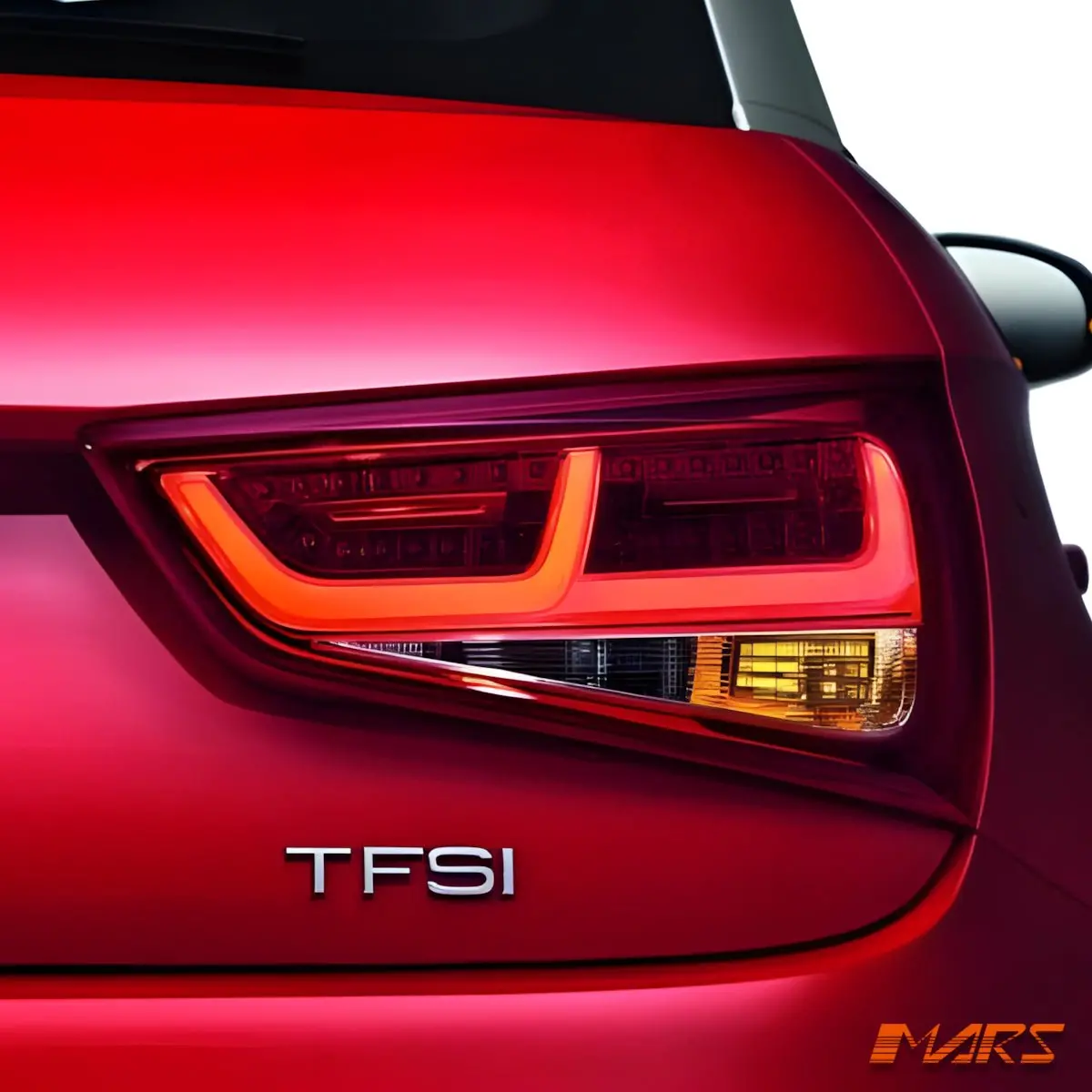 Clear Red Upgrade 3D Led Stripe Bar Tail Lights For Audi A1 8X 2010-2014 Hatch 1