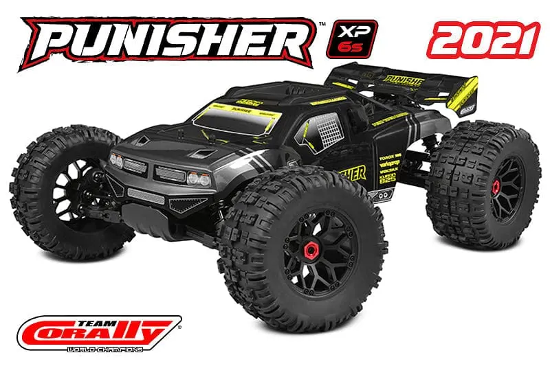 Corally Cor00171 Punisher Xp 6S 1/8 Monster Truck Lwb Rtr Brushless 1