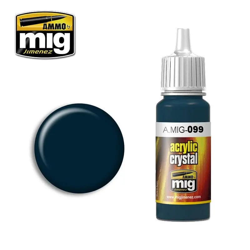 Amig 0099 Crystal Black Blue 1