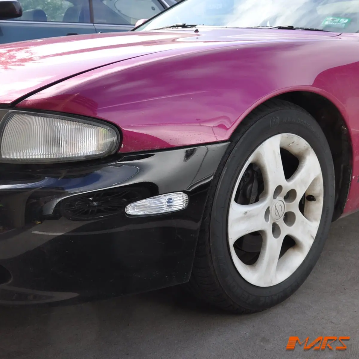 Crystal Bumper Bar Side Turn Signal Indicator Lights For Nissan 200Sx Silvia S14 1