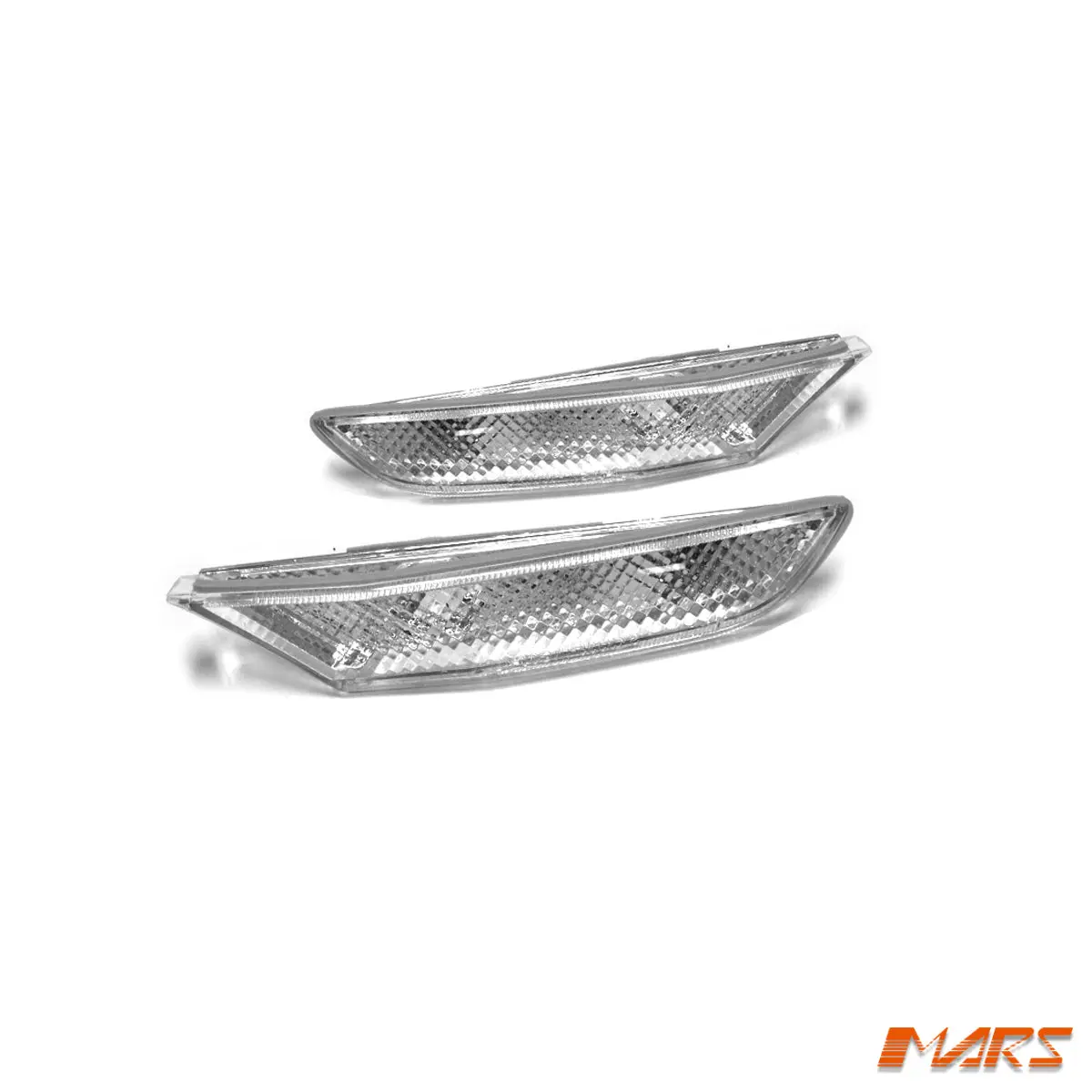 Crystal Bumper Side Turn Signal Indicator Marker For Nissan & Infiniti G35 V35 Coupe 2003-2008 1