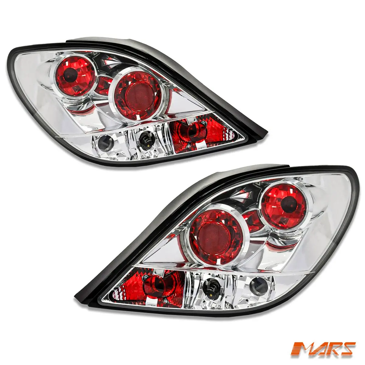 Crystal Clear Altezza Tail Lights For Peugeot 207 2007-2011 Hatch 1