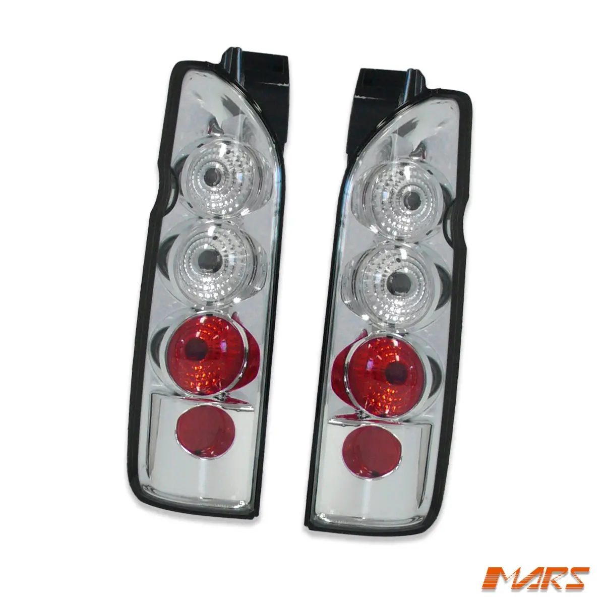 Crystal Clear Altezza Tail Lights For Toyota Hiace Van 2005-2018 1