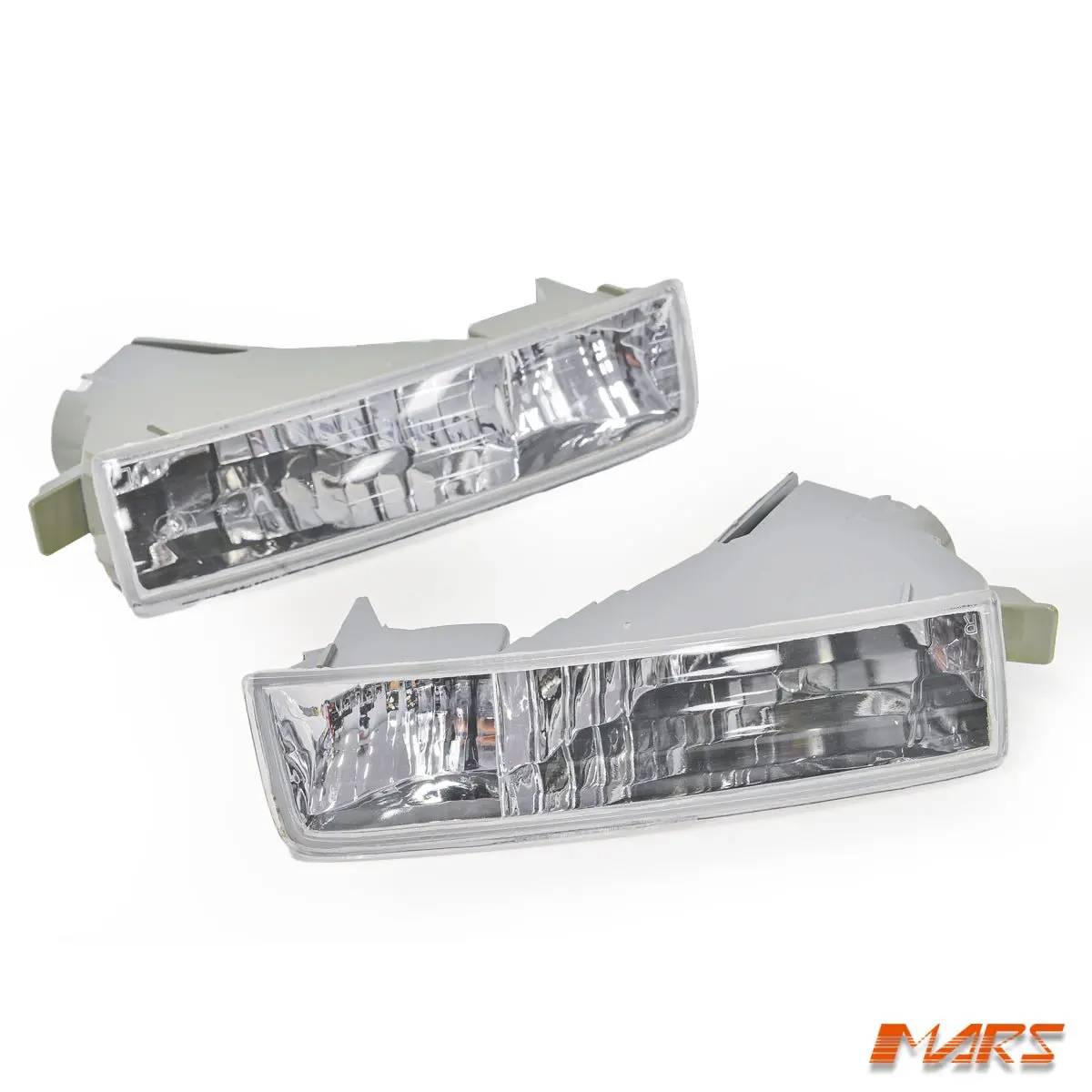 Crystal Clear Front Bumper Bar Turn Signal Indicator Lights For Honda Prelude 1997-2001 1