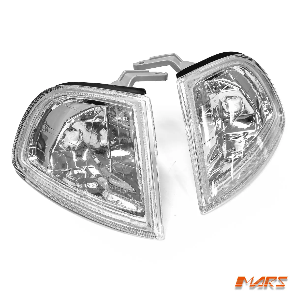 Crystal Clear Front Side Corner Lamps Parker Lights For Honda Prelude 1992-1996 1