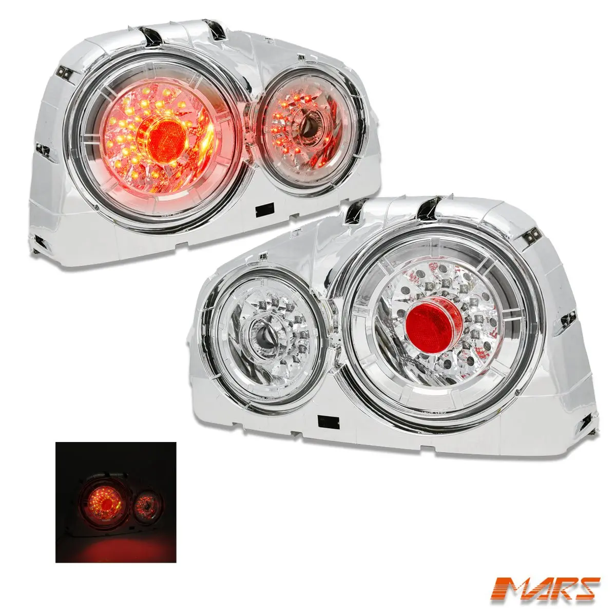 Crystal Clear Led Tail Lights For Nissan R34 Skyline Coupe Gts-T Gt-R Gt-T Rb25det 1