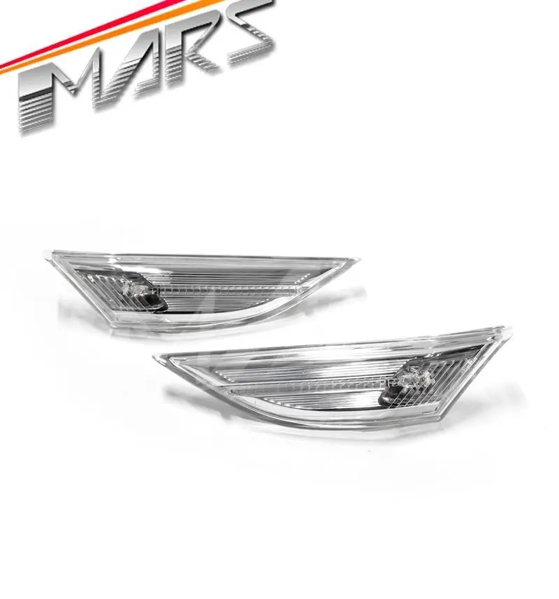 Crystal Clear Side Indicator Turn Signal Marker Lights For Porsche 911 991 Carrera  2011-2015 Pre-Update 1