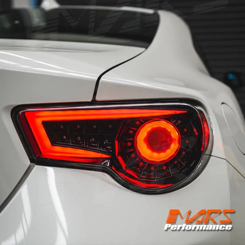 Crystal-Eye Jdm Black Full Led Tail Lights For Toyota 86 Zn6 Gt Gts & Subaru Brz Zc6 2012-2021 1