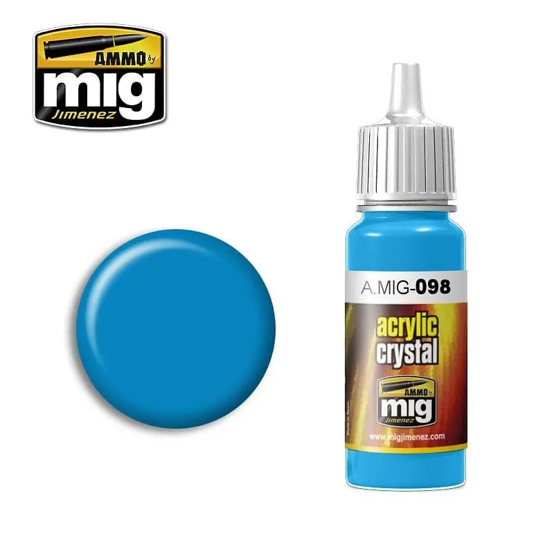 Amig 0098 Crystal Light Blue 1