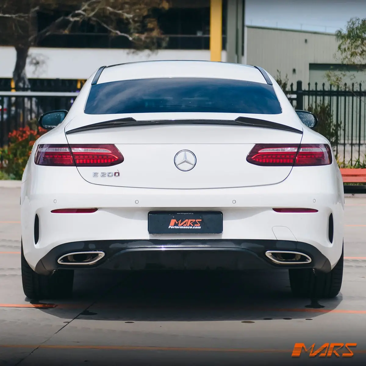 Cs Carbon Fibre Rear Trunk Lip Spoiler Bodykit For Mercedes-Benz E Class Coupe C238 W238 2017-2023 & E53 Amg 1