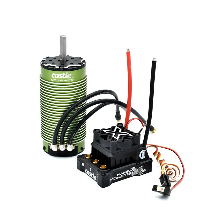 Castle Cse010-0165-01 Mamba Monster X 8S, 33.6V Esc W/ 2028-800Kv Sensored 1