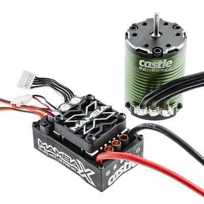 010-0155-01 Mamba X Sensored 25.2V Wp Esc + 1406-4600Kv 1