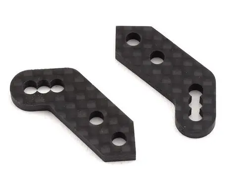 Custom Works 7254 Outlaw 4 Carbon Hex Spindles Steering Extender (2) 1