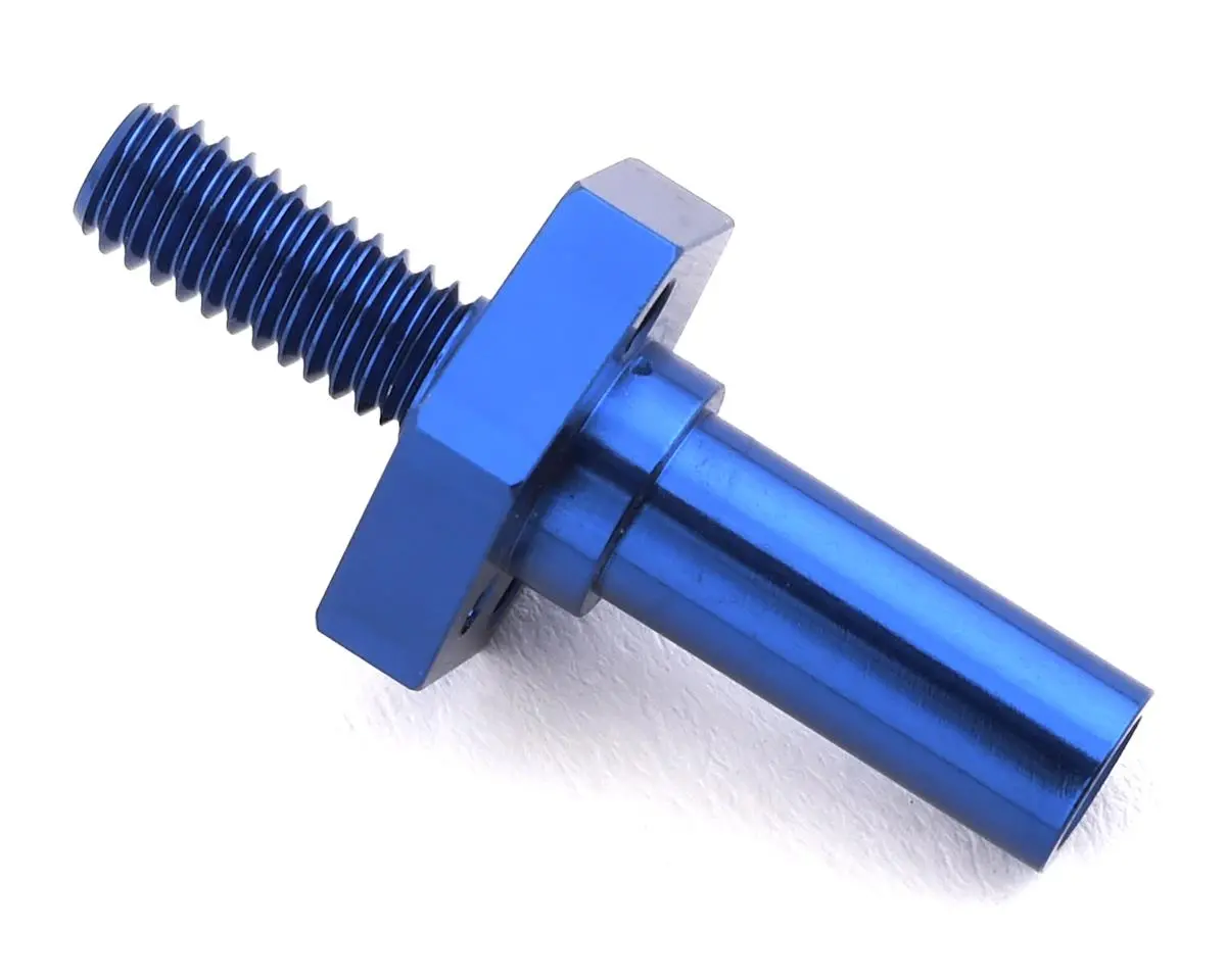 Custom Works 7258 Aluminum Front Axle 12Mm Hex 5Mm Offset 1